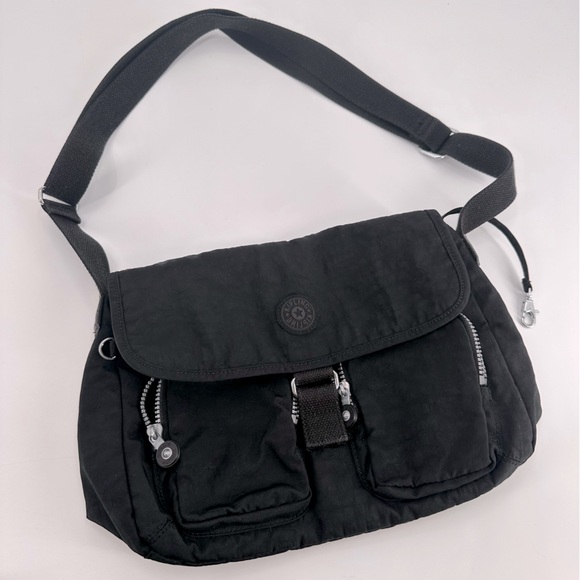 Kipling Handbags - Kipling Black Crossbody Messenger Bag